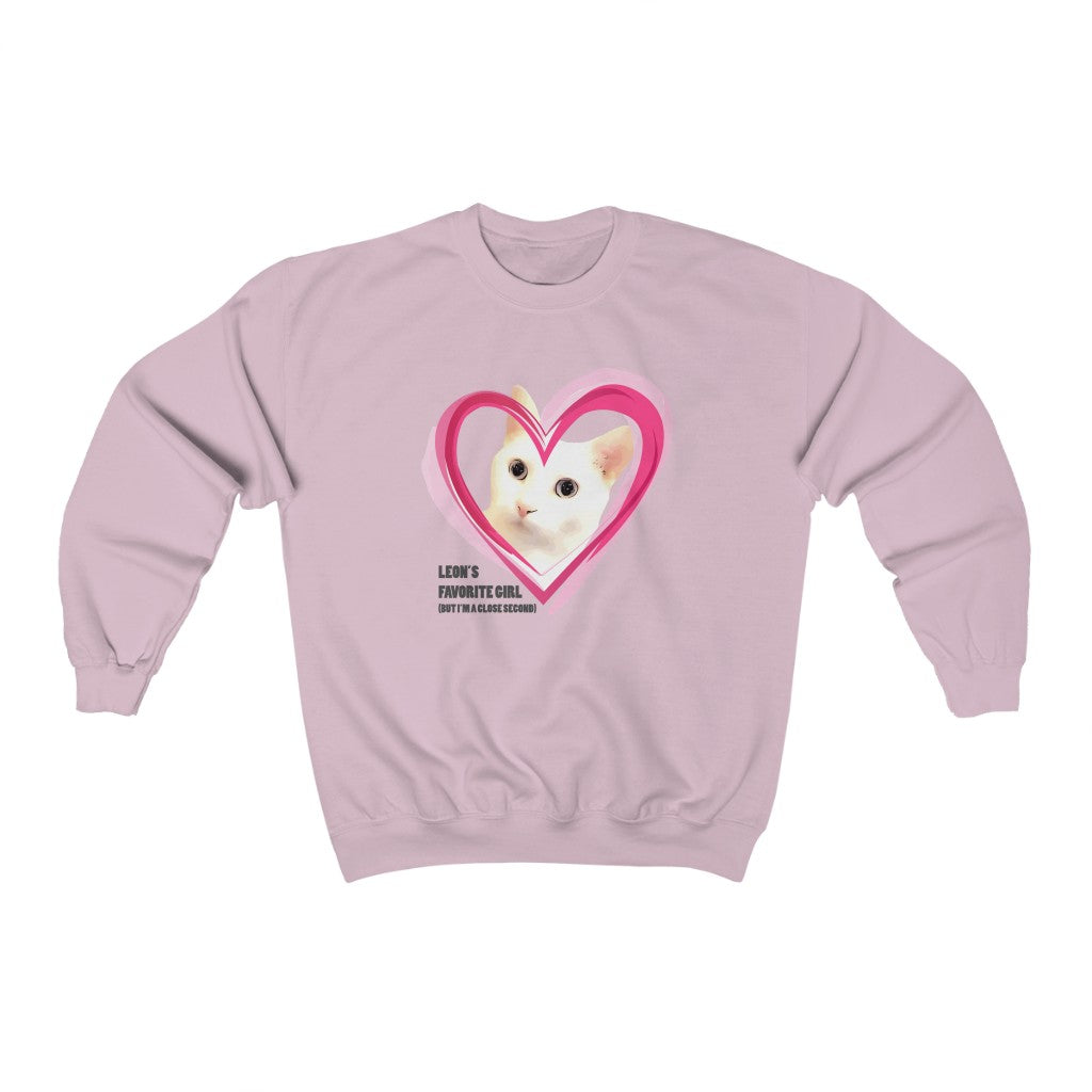 Valentine's Day Series - Leon's Favorite Girl Long Sleeve Sweater