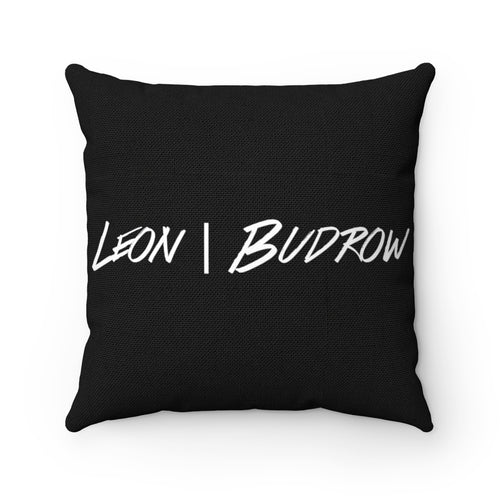 Leon Budrow - Spun Polyester Square Pillow