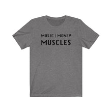 Load image into Gallery viewer, Music, Money, Muscles - Short Sleeve T